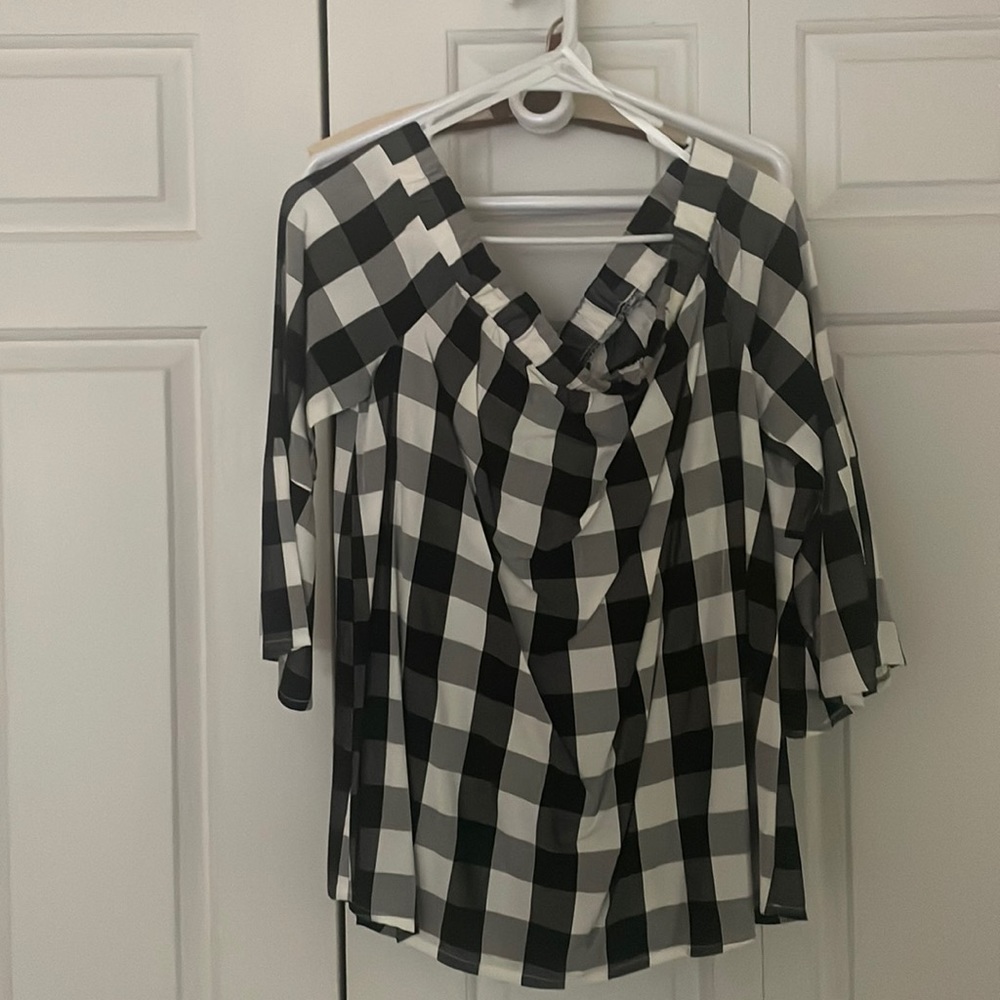 Off the shoulder shirt
